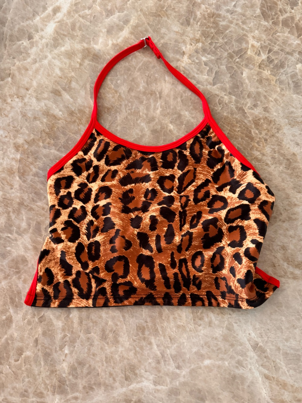 Tiger Friday Cheetah and Cherry Dance Top CXL